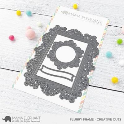 Mama Elephant Creative Cuts - Flurry Frame